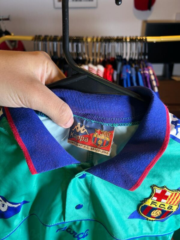Fc Barcelona 1992/93 Matchworn #2 Away Size S - Image 3