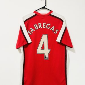 Arsenal 2008/09 Fabregas #4 Home Jersey M