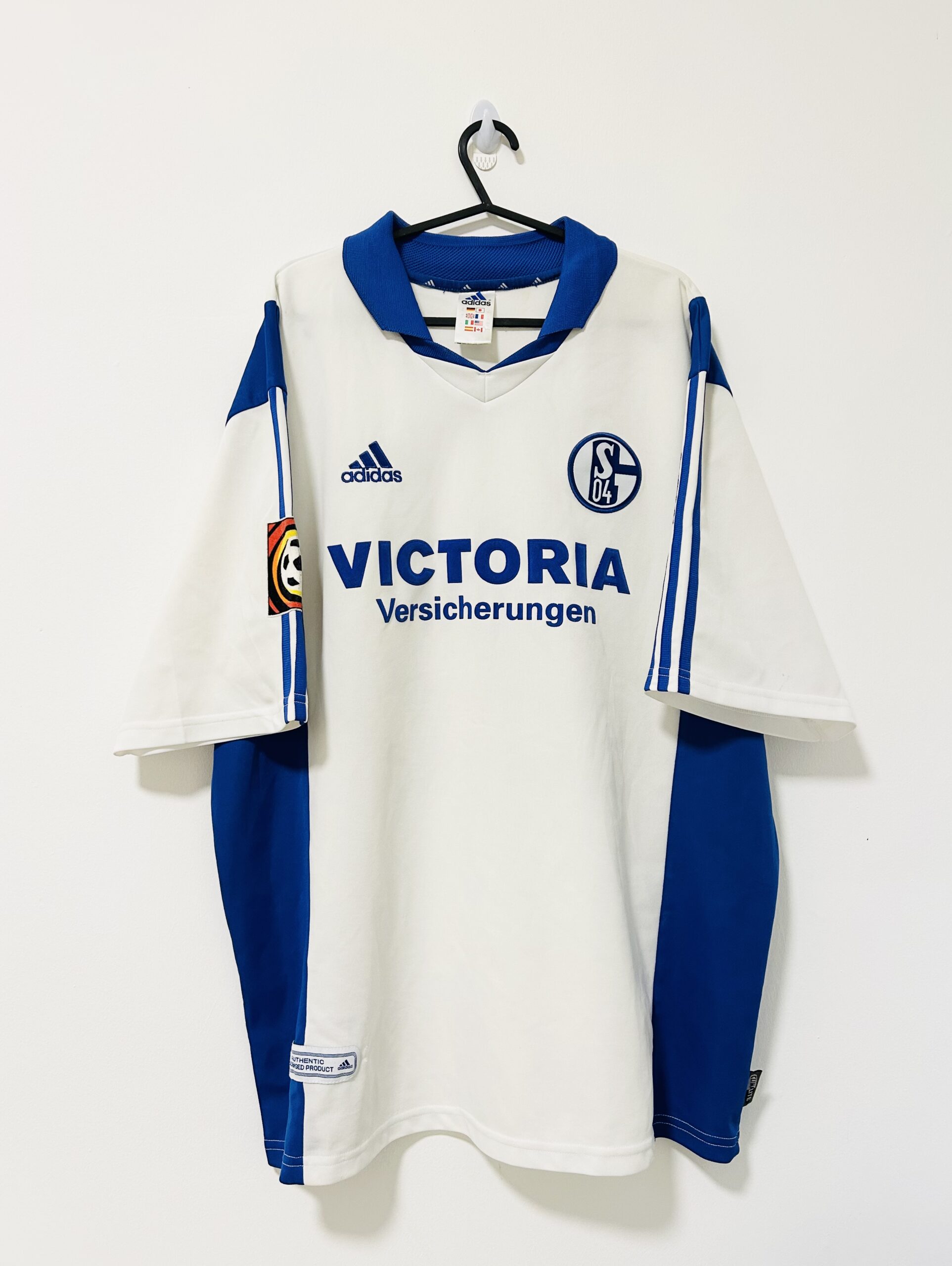 Schalke 04 2001/02 third jersey #36 XL