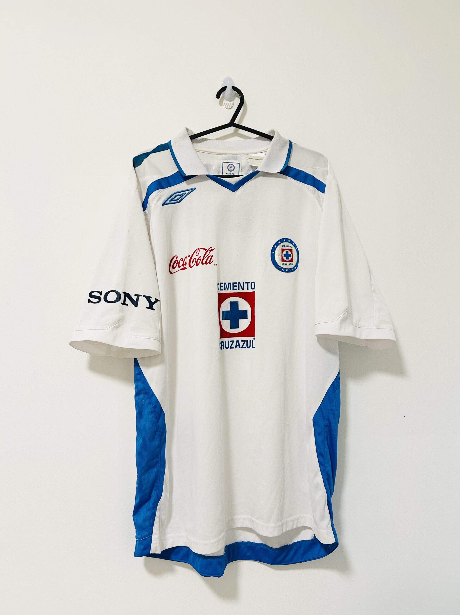 Cruz Azul 2008/09 away jersey L