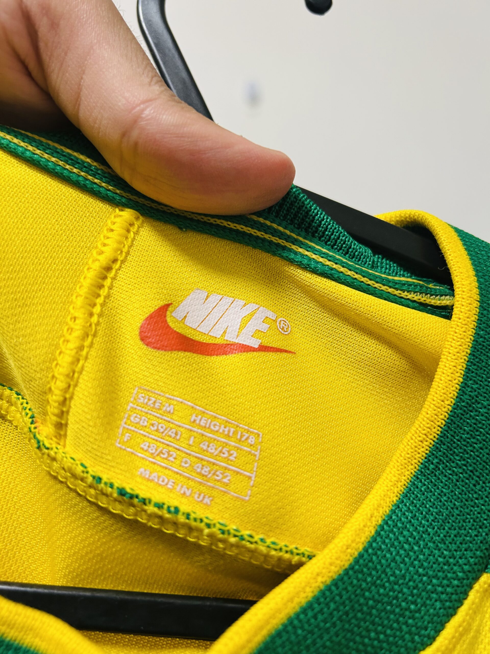 Brazil 1998 Home Jersey M - Image 3