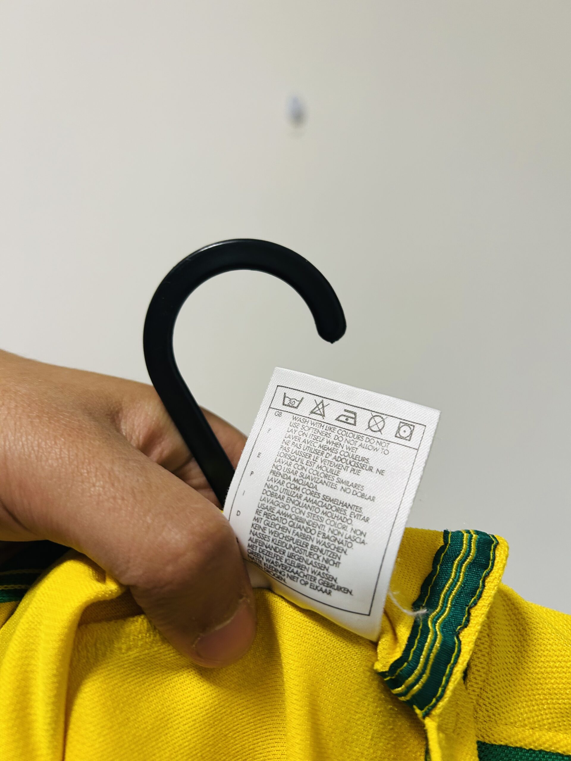 Brazil 1998 Home Jersey M - Image 6