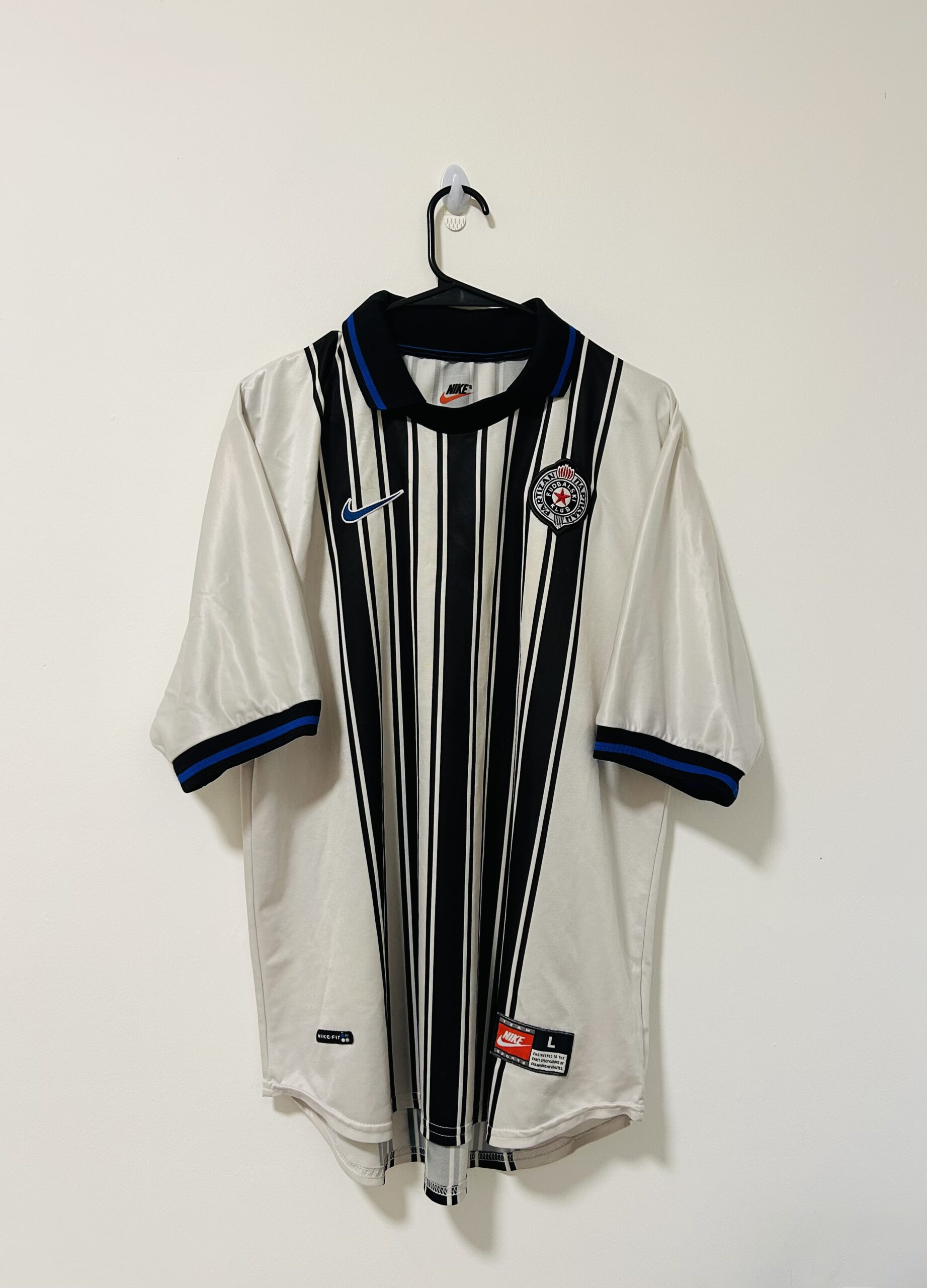 Partizan Belgrade 1999/00 Home Jersey Size L